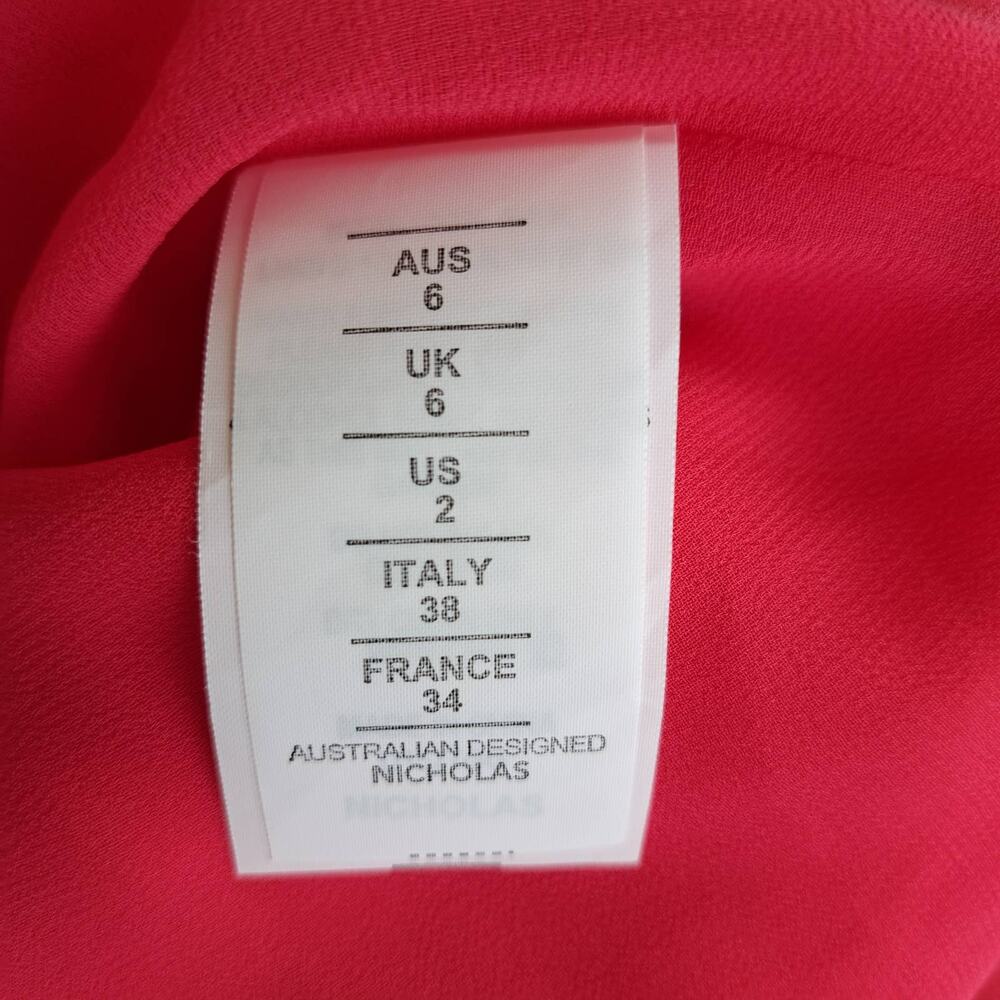 NWT Nicholas Georgette Drawstring Maxi Midi Dress… - image 6